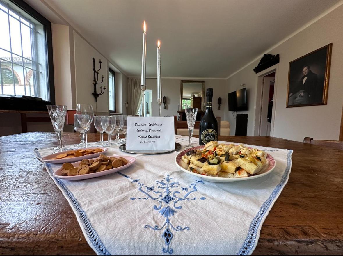 Affascinante Casale Brambilla Vicino Pavia Villa San Zenone al Po Bagian luar foto